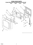 Diagram for 04 - Oven Door Parts