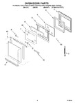 Diagram for 03 - Oven Door Parts