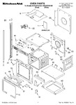 Diagram for 01 - Oven Parts