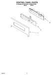 Diagram for 02 - Control Panel Parts