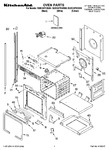 Diagram for 01 - Oven Parts