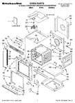 Diagram for 01 - Oven Parts