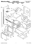 Diagram for 01 - Oven Parts