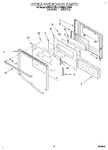 Diagram for 02 - Upper Oven Door