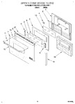 Diagram for 04 - Upper Oven Door