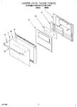 Diagram for 05 - Lower Oven Door