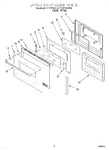 Diagram for 04 - Upper Oven Door