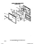 Diagram for 05 - Upper Oven Door