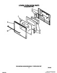 Diagram for 06 - Lower Oven Door