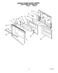 Diagram for 04 - Upper Oven Door