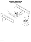 Diagram for 02 - Control Panel Parts