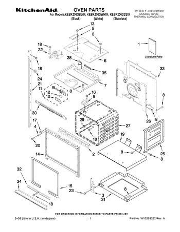 Diagram for KEBK206SWH04