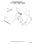 Diagram for 05 - Top Venting Parts