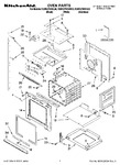 Diagram for 01 - Oven Parts