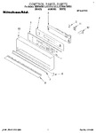 Diagram for 01 - Control Panel