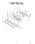 Diagram for 04 - Control Panel, Lit/optional