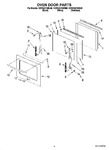 Diagram for 03 - Oven Door Parts