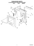 Diagram for 03 - Oven Door Parts