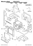 Diagram for 01 - Oven Parts