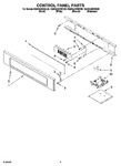 Diagram for 02 - Control Panel Parts