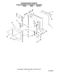 Diagram for 03 - Oven Door Parts