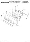 Diagram for 01 - Control Panel, Lit/optional