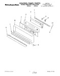 Diagram for 01 - Control Panel, Lit/optional