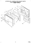 Diagram for 06 - Upper And Lower Oven Door