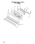 Diagram for 03 - Control Panel, Lit/optional