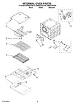 Diagram for 04 - Internal Oven Parts