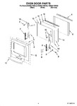 Diagram for 03 - Oven Door Parts