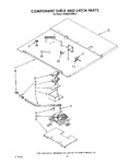 Diagram for 08 - Component Shelf And Latch