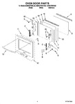 Diagram for 03 - Oven Door Parts