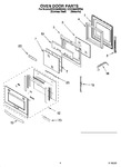 Diagram for 03 - Oven Door Parts