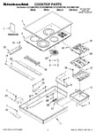 Diagram for 01 - Cooktop Parts, Optional Parts (not Included)