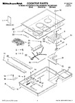 Diagram for 01 - Cooktop Parts, Optional Parts