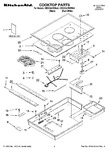 Diagram for 01 - Cooktop Parts, Optional Parts