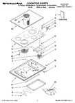 Diagram for 01 - Cooktop Parts