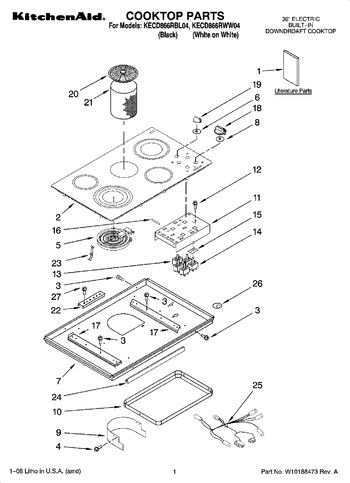 Diagram for KECD866RWW04