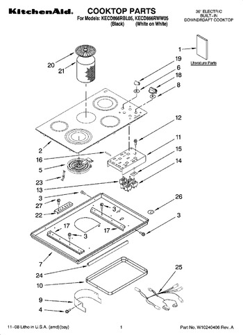 Diagram for KECD866RWW05