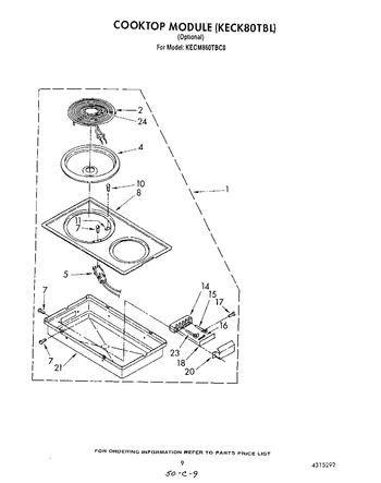 Diagram for KECM860TBC0