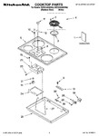 Diagram for 01 - Cooktop Parts