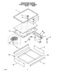 Diagram for 04 - Cooktop, Lit/optional