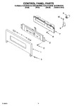 Diagram for 02 - Control Panel Parts