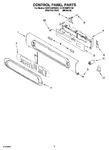 Diagram for 02 - Control Panel Parts