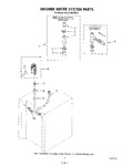 Diagram for 12 - Washer Water System