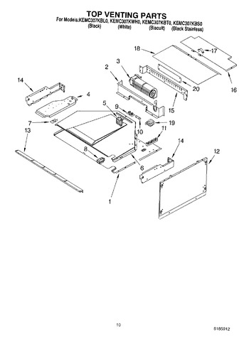 Diagram for KEMC307KBS0