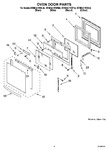 Diagram for 03 - Oven Door Parts