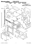 Diagram for 01 - Oven Parts