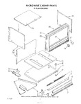 Diagram for 03 - Microwave Cabinet